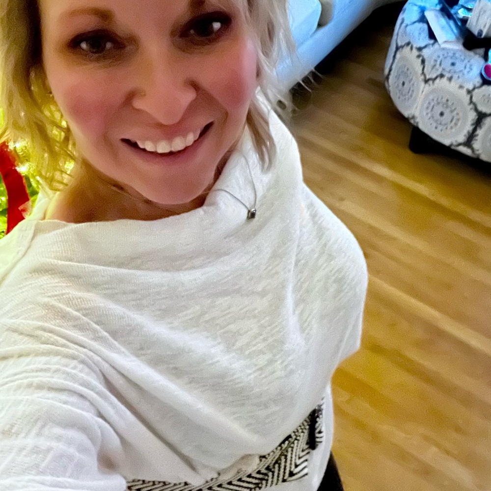 We The Free Off-the-Shoulder White Sweater